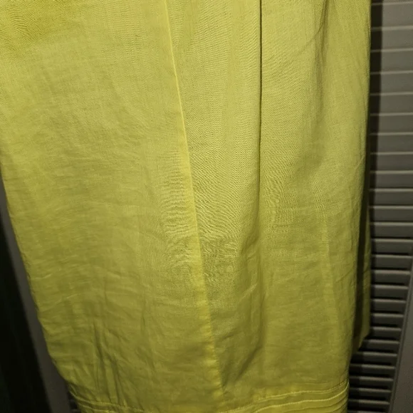 Michael Kors Ruffle Detail Yellow Top MICHAEL Michael Kors Size M - Picture 9 of 13